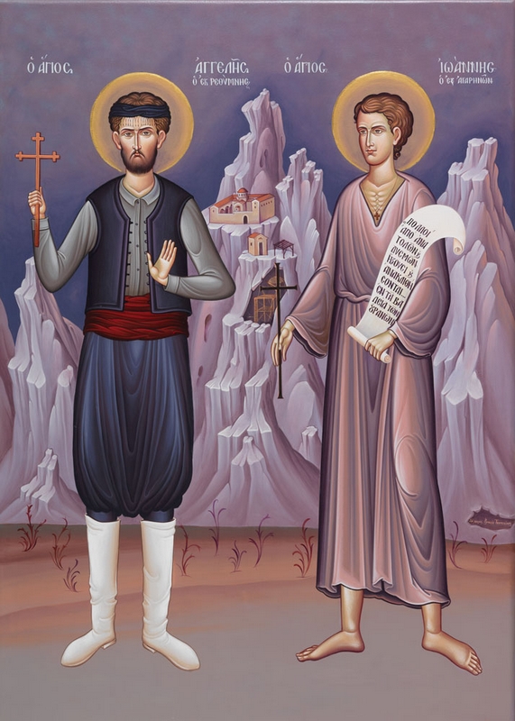 Αγγελής Νεομάρτυς, ο εκ Ρεθύμνης, και Ιωάννης Νεομάρτυρας, ο εξ Αγαρηνών